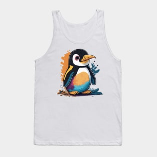 Penguin Portrait Tank Top